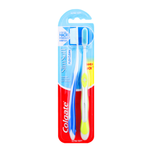 Colgate Slim Soft Flex Clean Ultra Soft Toothbrush Pack 2