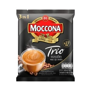 Moccona Trio Instant Coffee Mixed Classic 18g. Pack 27sachets