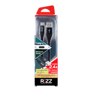 RIZZ Type C Cable Model RCC-17C Color Black
