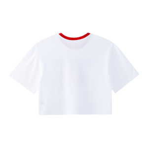 เบสิโค เสื้อยืดผู้หญิง รุ่น FASL25Q1LC001 สีขาว_thumbnail_1