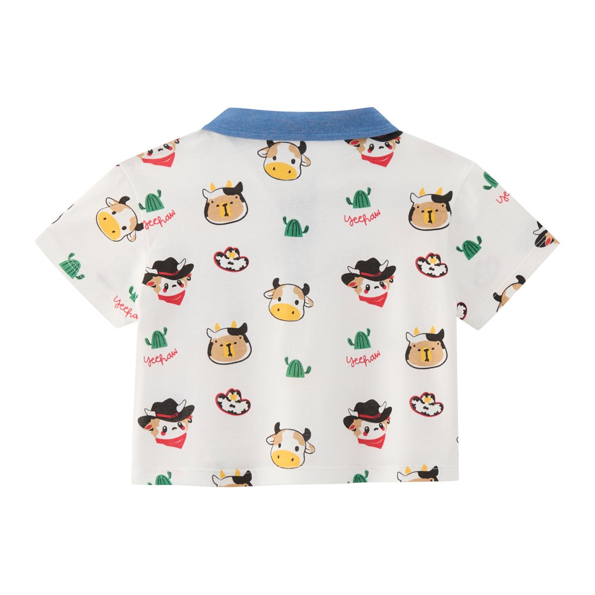 เบสิโค เสื้อโปโล สำหรับเด็กผู้ชาย รุ่น FPPM2509IB03 สีครีม_1