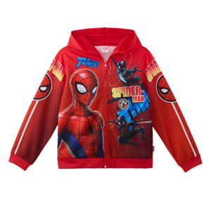 มาร์เวล เสื้อแจ็คเก็ตเด็กชาย Spiderman รุ่น FMTN2509LB10W สีแดง_thumbnail