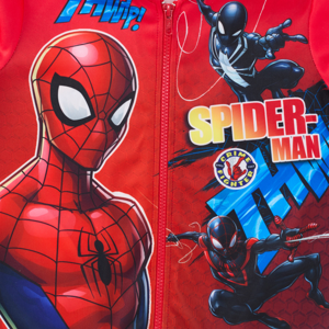 มาร์เวล เสื้อแจ็คเก็ตเด็กชาย Spiderman รุ่น FMTN2509LB10W สีแดง_thumbnail_3