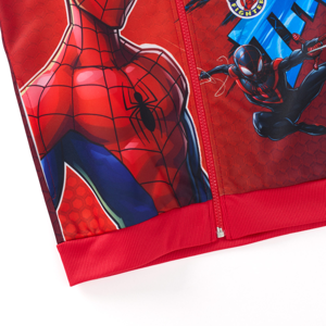 มาร์เวล เสื้อแจ็คเก็ตเด็กชาย Spiderman รุ่น FMTN2509LB10W สีแดง_thumbnail_4