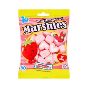 Marshies Strawberry Marshmallows 80g.