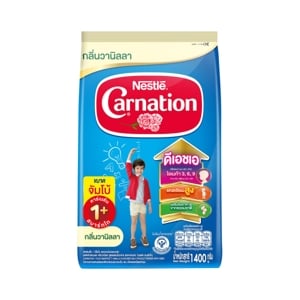 CARNATION 1+ SmartGo Vanilla Flavored Milk Product Powder with Fiber Stage 3 - 1400 g.