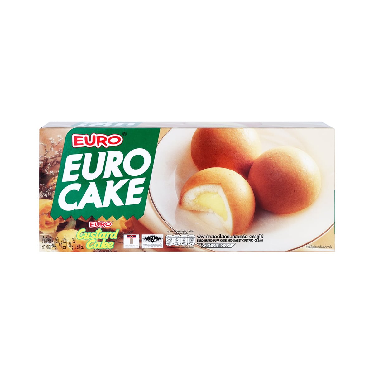 Euro Custard Cake 144g.