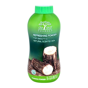 De Leaf Talcum Powder Thanaka 80g.