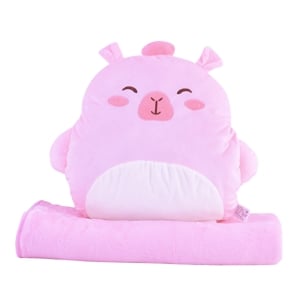 จีวานี่ หมอนผ้าห่ม Smiley Pinky_thumbnail