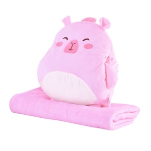 จีวานี่ หมอนผ้าห่ม Smiley Pinky_thumbnail_1