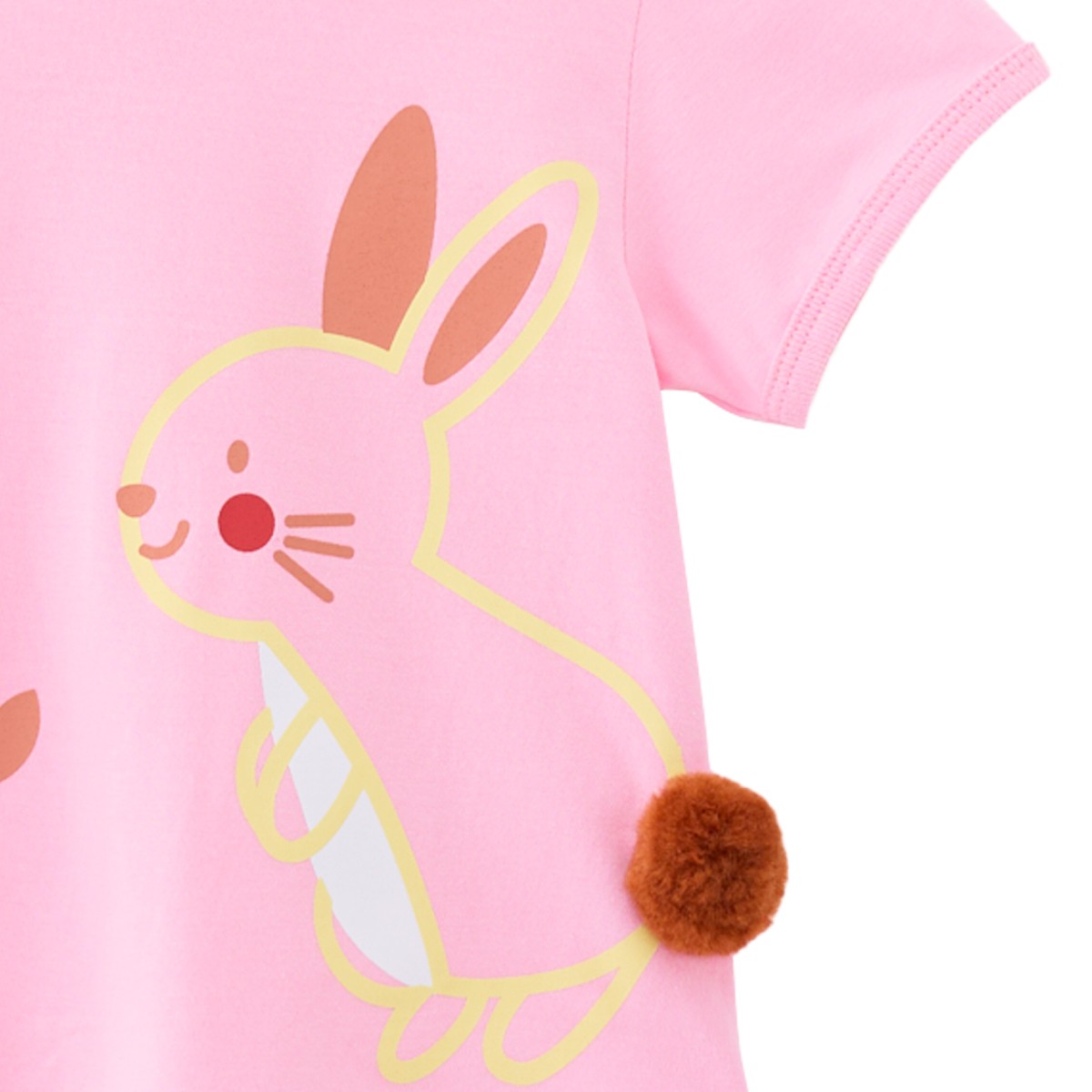 เบสิโค เสื้อยืดเด็กหญิง สีชมพู_3