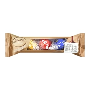 Lindt Lindor Assorted Chocolate Trio Flow Pack 37g.