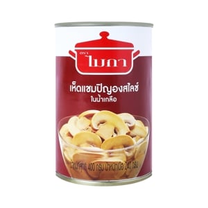 ไมก้า เห็ดแชมปิญองสไลซ์ในน้ำเกลือ 400 ก._thumbnail