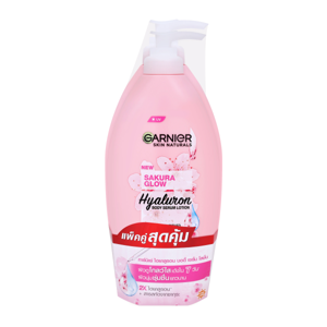 GARNIER Body Lotion Sakura 400 ml x 1+1