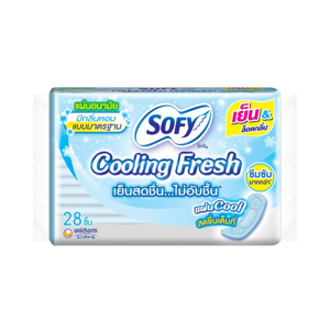 Sofy Cooling Fresh Panty Liners Regular Scented 28pcs.