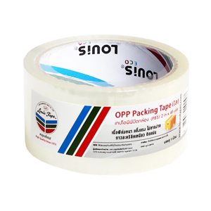 LOUIS TAPE OPP Packing Tape 2 in. x 45 yds. Clear Color