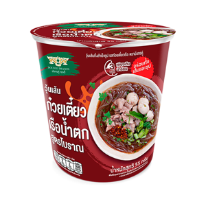 มังกรคู่ ก๋วยเตี๋ยวเรือวุ้นเส้นน้ำตกสูตรโบราณ แบบกระป๋อง 55 ก._thumbnail