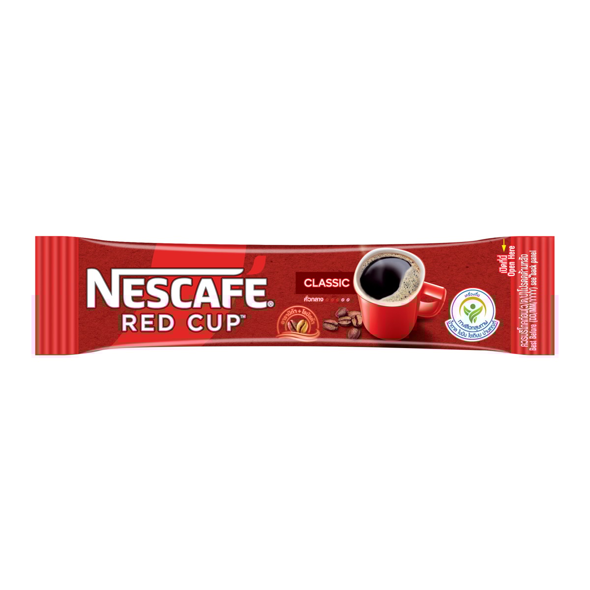 เนสกาแฟ กาแฟสำเร็จรูปผสมกับกาแฟคั่วบดละเอียด เรดคัพ 2 ก. 48 ซอง_2
