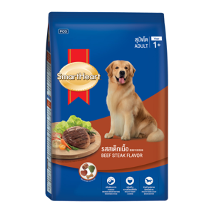 Smart Heart Dog Dryfood for adult crunchy beef steak 1.3 kg