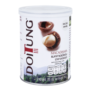 Doi Tung Macadamia Nut Salted 150g.
