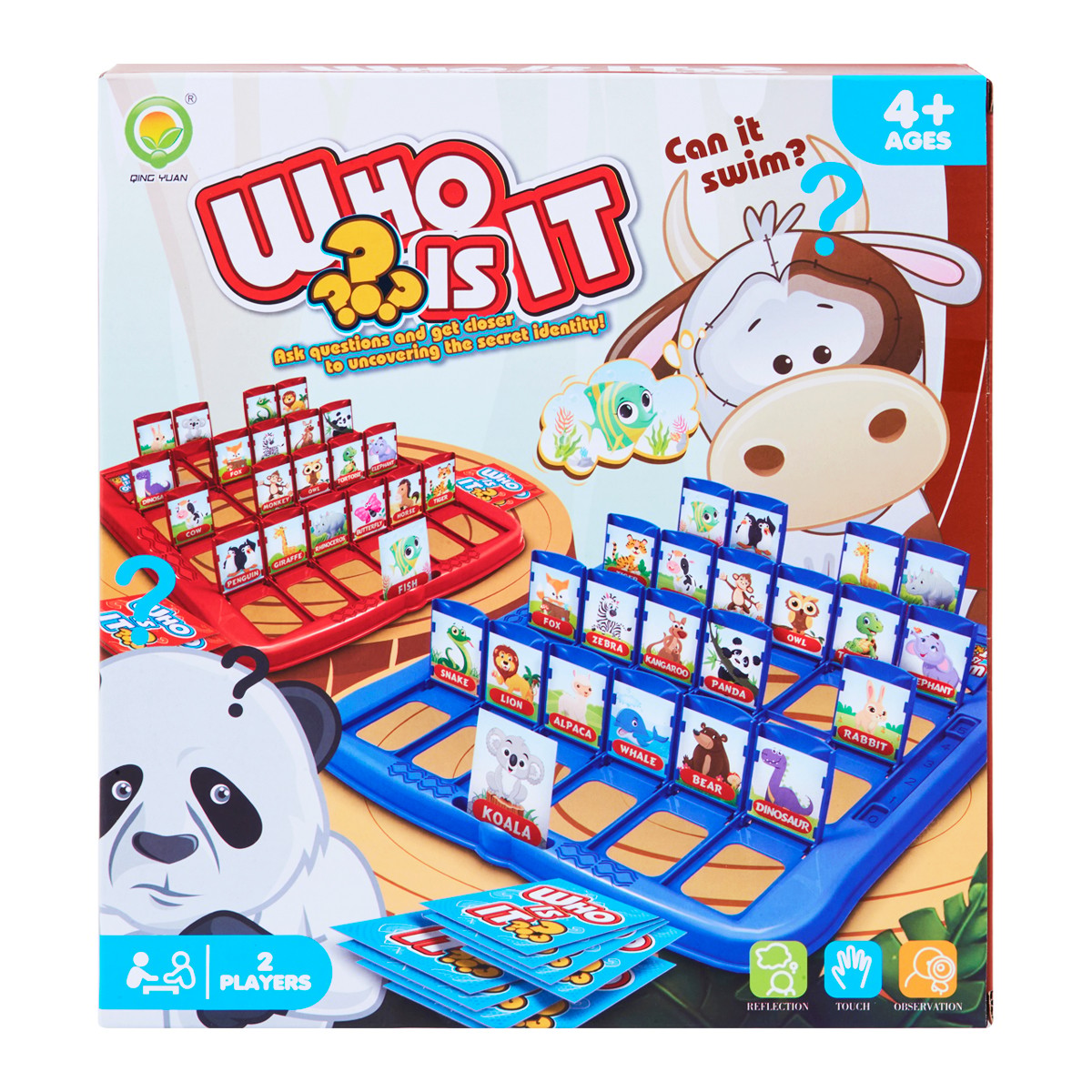 ชิงหยวน ของเล่นเด็ก ชุดเกมนักสืบ WHO IS IT รุ่น BS-1241-1