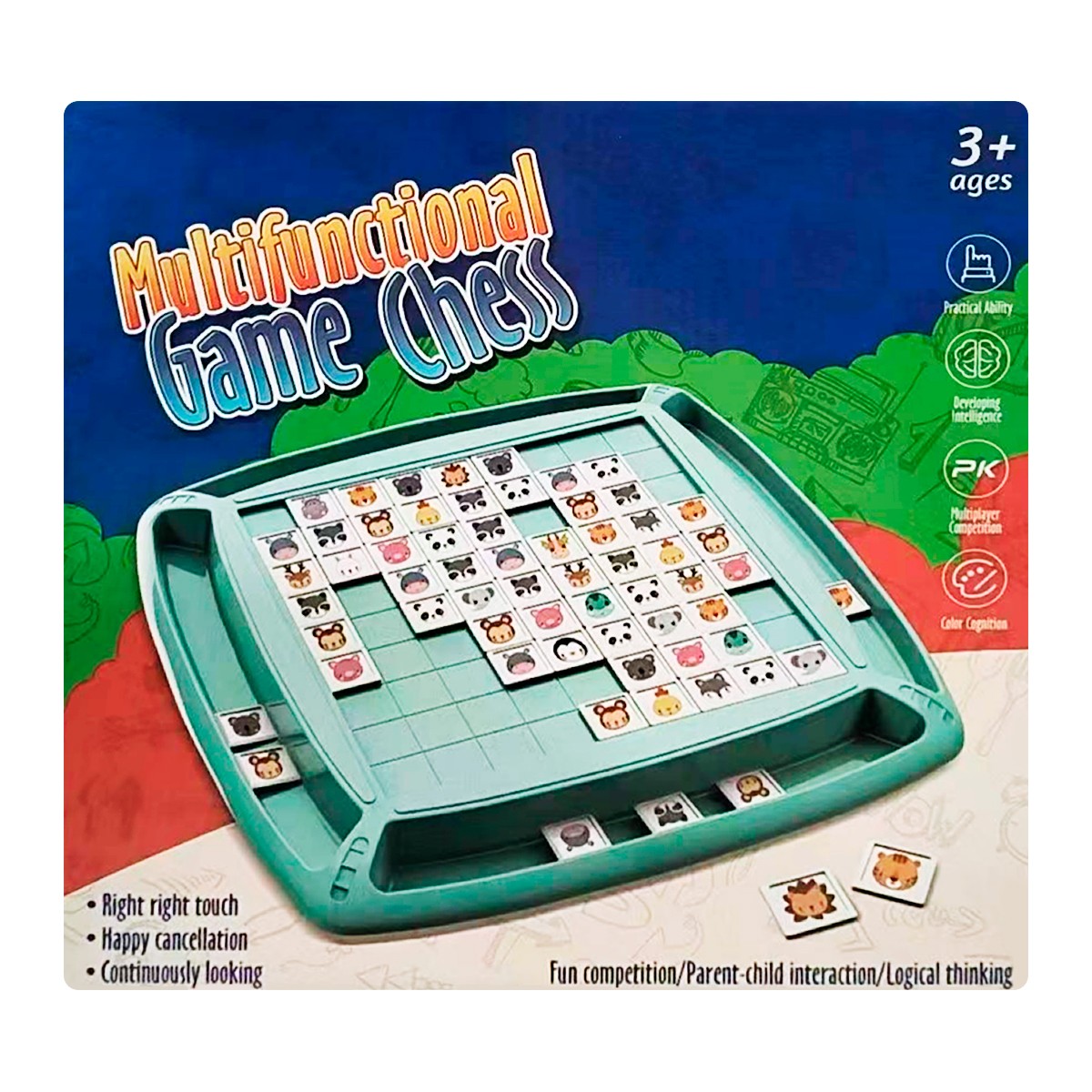 บลูสกาย เกมจับคู่ รุ่น BY1028 คละสี