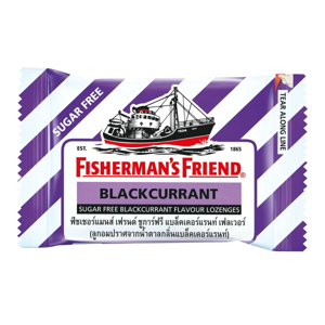 Fishermans Friend Sugar Free Blackcurrant Candy 22g.