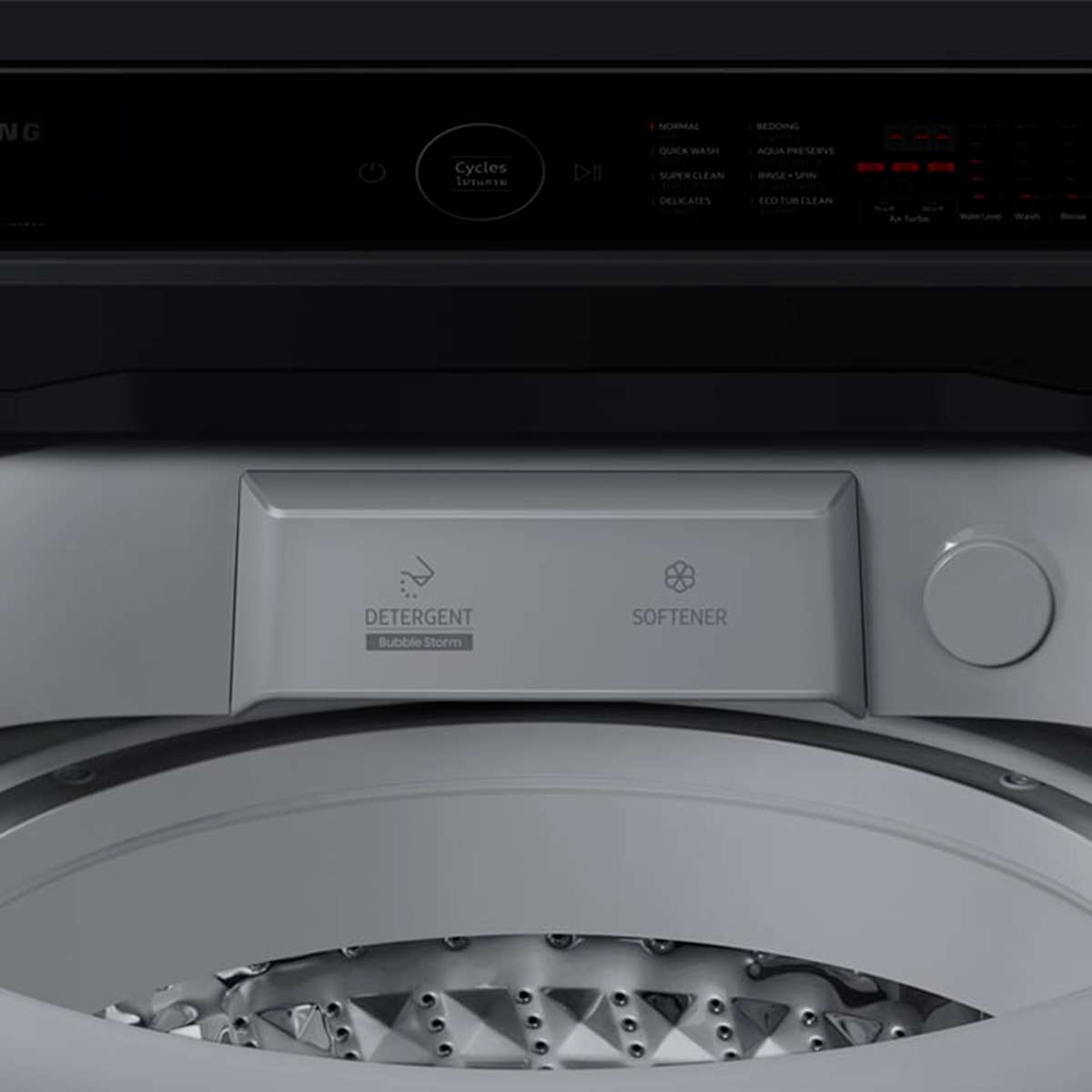 ซัมซุง เครื่องซักผ้าฝาบน อินเวอร์เตอร์ รุ่น WA15CG5441BYST ขนาด 15 กก. สีลาเวนเดอร์เกรย์_4