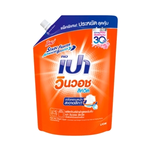 Pao Win Wash Liquid Concentrated Detergent 1300ml. Refill