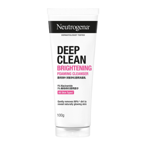 Neutrogena Deep Clean Brightening Foaming Cleanser 100g.