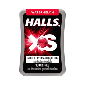 Halls XS Watermelon Flavored Sugar Free Candy 12g.