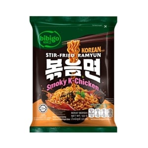 บิบิโก รามยอนแบบแห้ง รสไก่รมควันสไตล์เกาหลี 122 ก._thumbnail