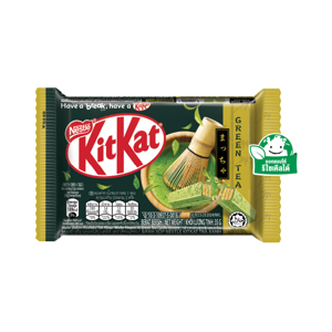 KIT KAT Share Bag Wafer Fingers in Green Tea Confectionery 35 g.