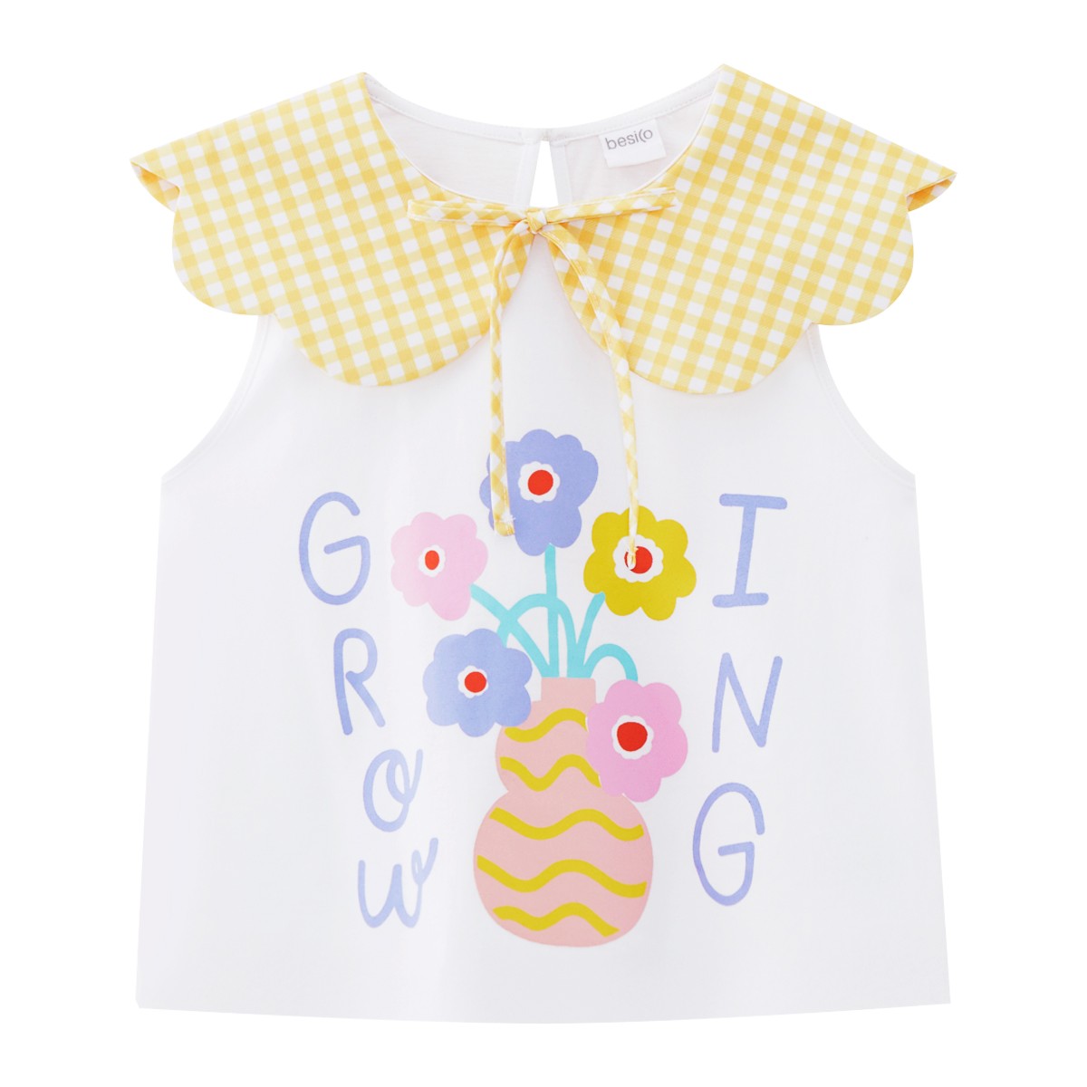 เบสิโค เสื้อเด็กหญิง รุ่น FMMX2501LG011 สีขาว