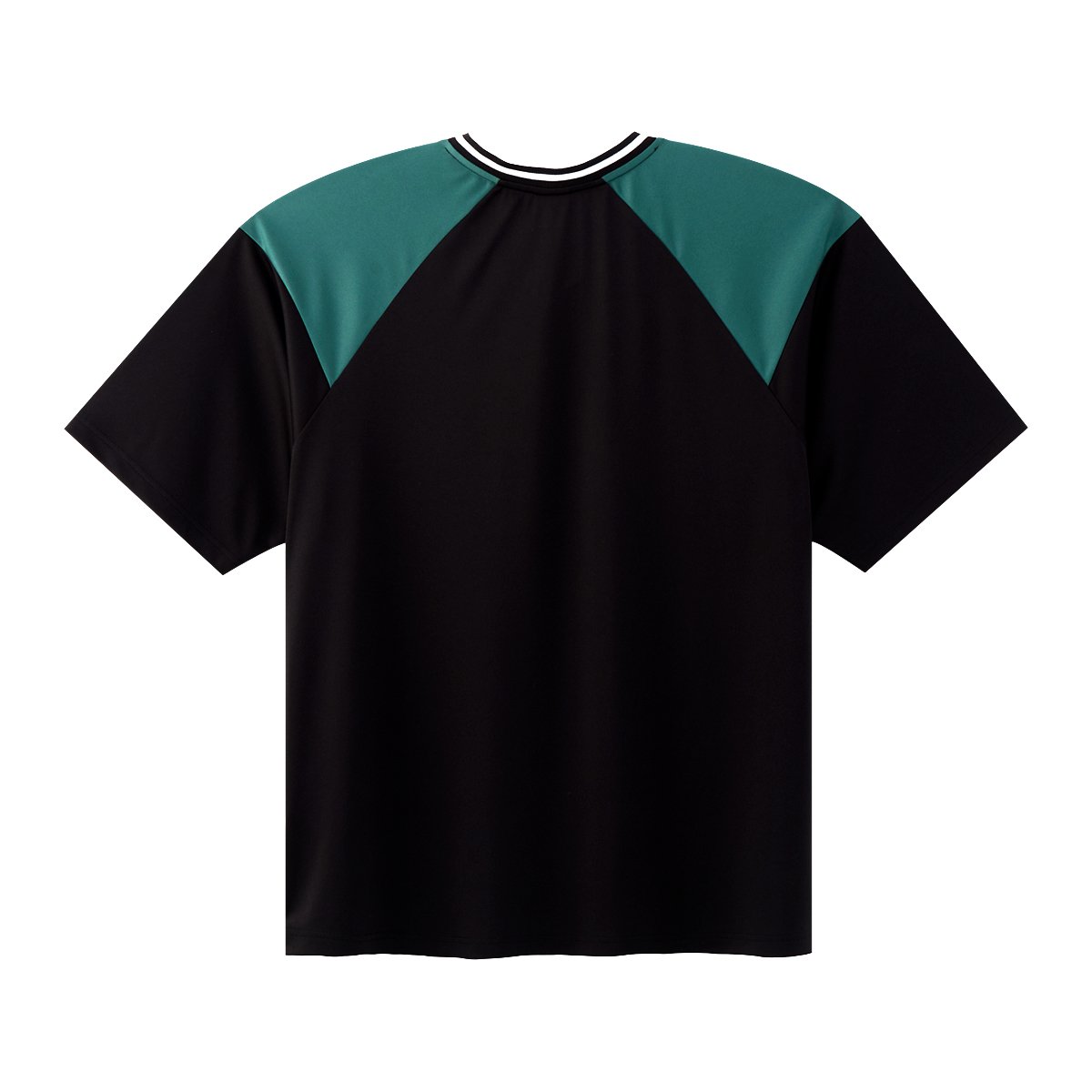 เบสิโค เสื้อยืด Oversize ผู้ชาย รุ่น FTHL25Q2MS013 สีดำ_1