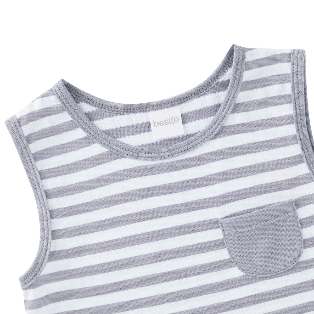 เบสิโค เสื้อกล้ามเด็กชาย รุ่น BKAS2509TB01 สีเทา_2