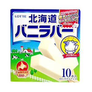 Lotte Vanilla Bar Hokkaido 450ml.