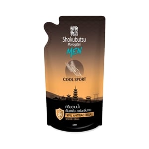 Shokubutsu Bath for Men Cool Spot 400ml. Refill
