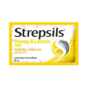 STREPSILS Lozenges Honey & Lemon HHR 8 pcs.