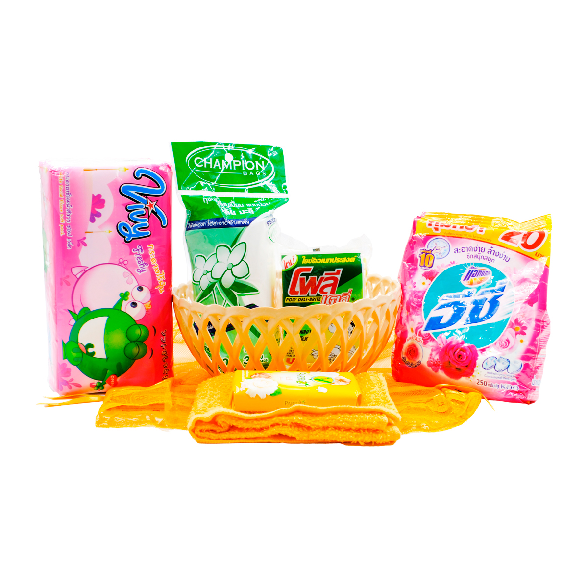 บุญญะ ชุดสังฆทานไทยธรรม (ตะกร้าบุญสะอาด)_4