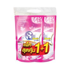 สปาคลีน ผลิตภัณฑ์ทำความสะอาดพื้น กลิ่นโรแมนติกโรส 700 มล. แพ็ค 1+1_thumbnail