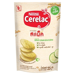 ซีรีแล็ค สแน็ค มินิข้าวพองอบกรอบ ผสมซูกินี่ 25 ก._thumbnail