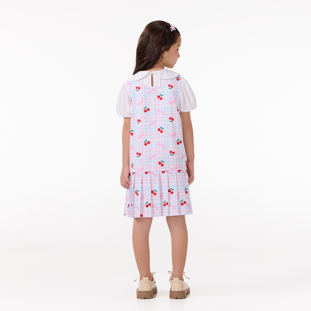เบสิโค เสื้อและเอี๊ยม สำหรับเด็กหญิง รุ่น FMMX2602LG003 สีฟ้า_6