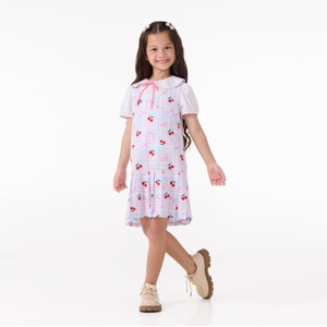 เบสิโค เสื้อและเอี๊ยม สำหรับเด็กหญิง รุ่น FMMX2602LG003 สีฟ้า_thumbnail_5