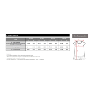 เบสิโค เสื้อและเอี๊ยม สำหรับเด็กหญิง รุ่น FMMX2602LG003 สีฟ้า_thumbnail_9