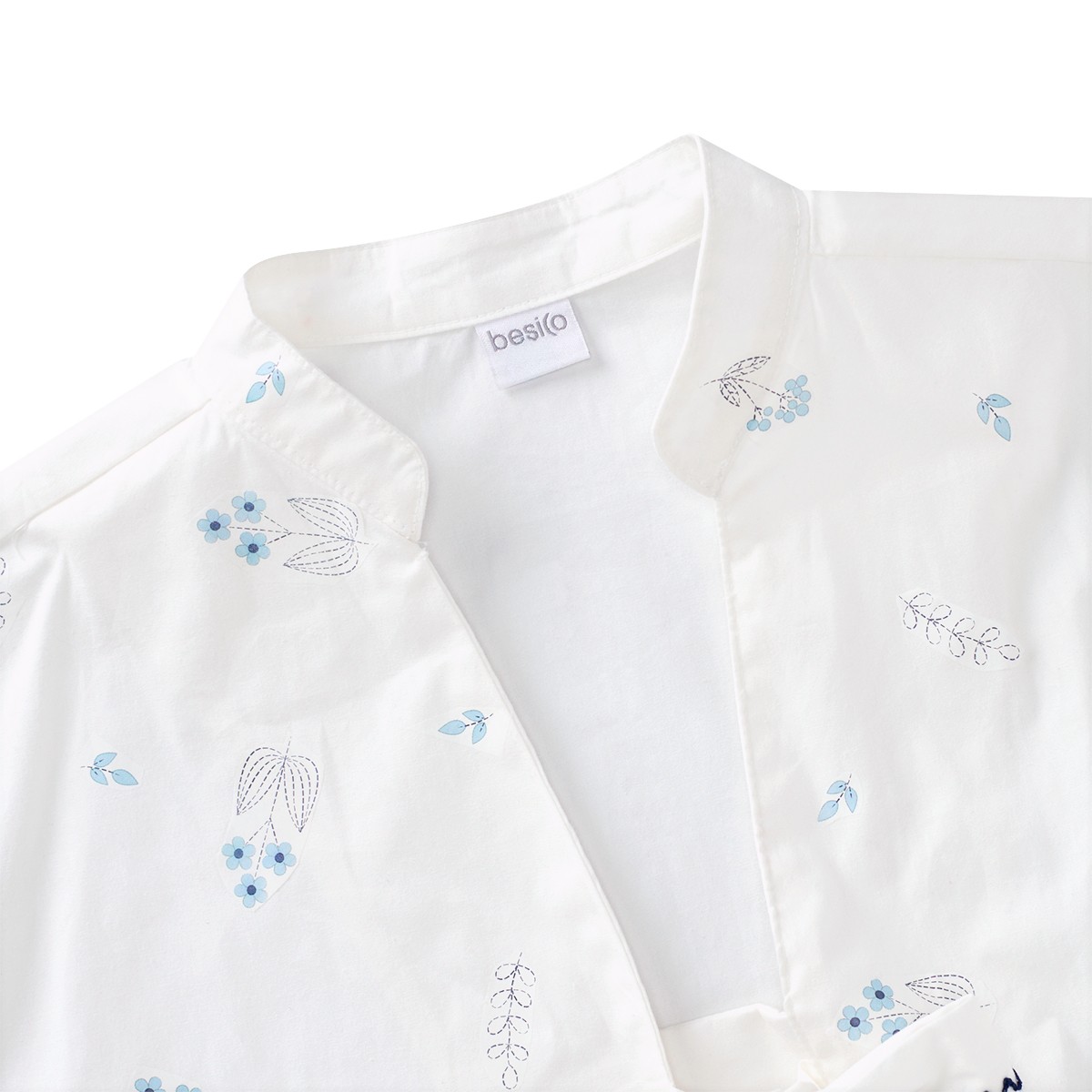 เบสิโค เสื้อเบลาส์ สำหรับผู้หญิง รุ่น FPPM26Q1LC004 สีขาว_2