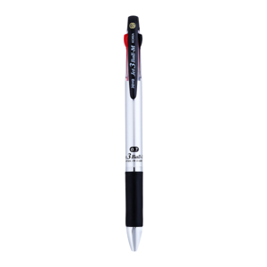 จาวาเพน ปากกาลูกลื่น รุ่น Jet 3 ball 3 ระบบ ขนาด 0.7 มม. สีเงิน_thumbnail