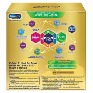 เอนฟาแล็ค เอพลัส มายด์โปร DHA+ MFGM โปร วิท 2'-FL สูตร 1 นมผงดัดแปลงสำหรับทารก 1900 ก._thumbnail_6
