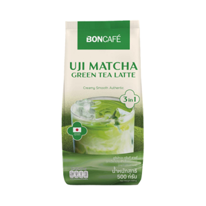 BONCAFE Uji Matcha Green Tea Latte 500 g.