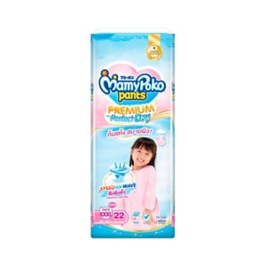 Mamy Poko Diaper Pants Girl Size XXXL 22pcs.